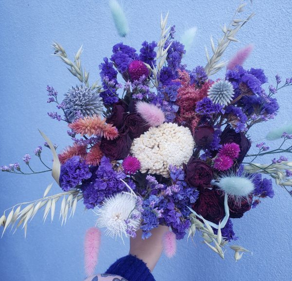 Bouquet de fleurs séchées